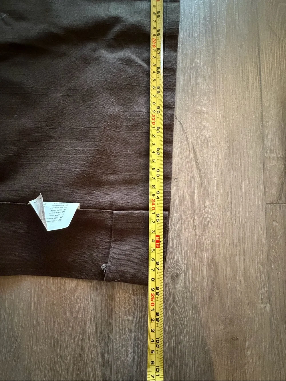 Brown Blackout Curtain Panels - Home Accents